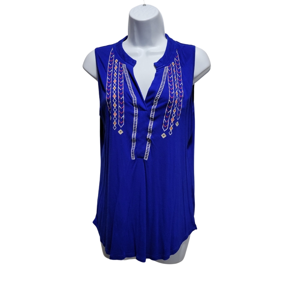 Women's Blue Casual Shirt -  Medium